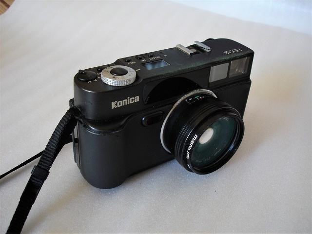 Konica HEXAR 35mm F2.0コニカ ジャンク 純正ケース付き 【公式通販】