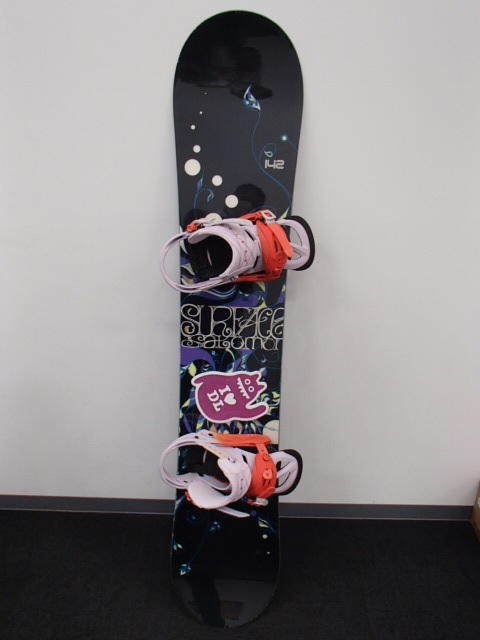 スノーボード スノーボードSALOMON surface 142 BURTON