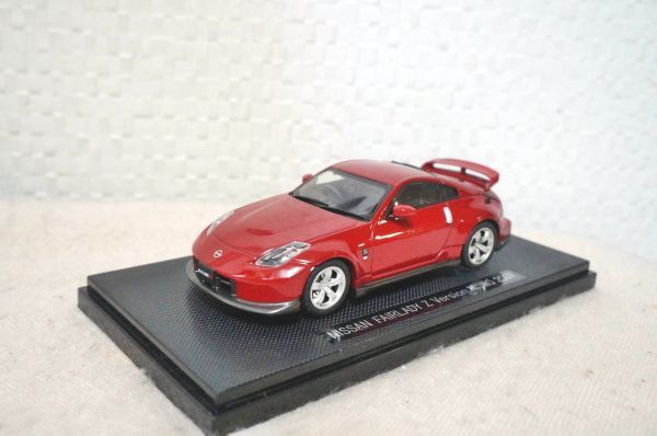 エブロ1/43 日産フェアレディZ(Z33)バージョンニスモ2007レッド エブロ 日産 フェアレディZ Version NISMO 2007 1/43 ミニカー 赤