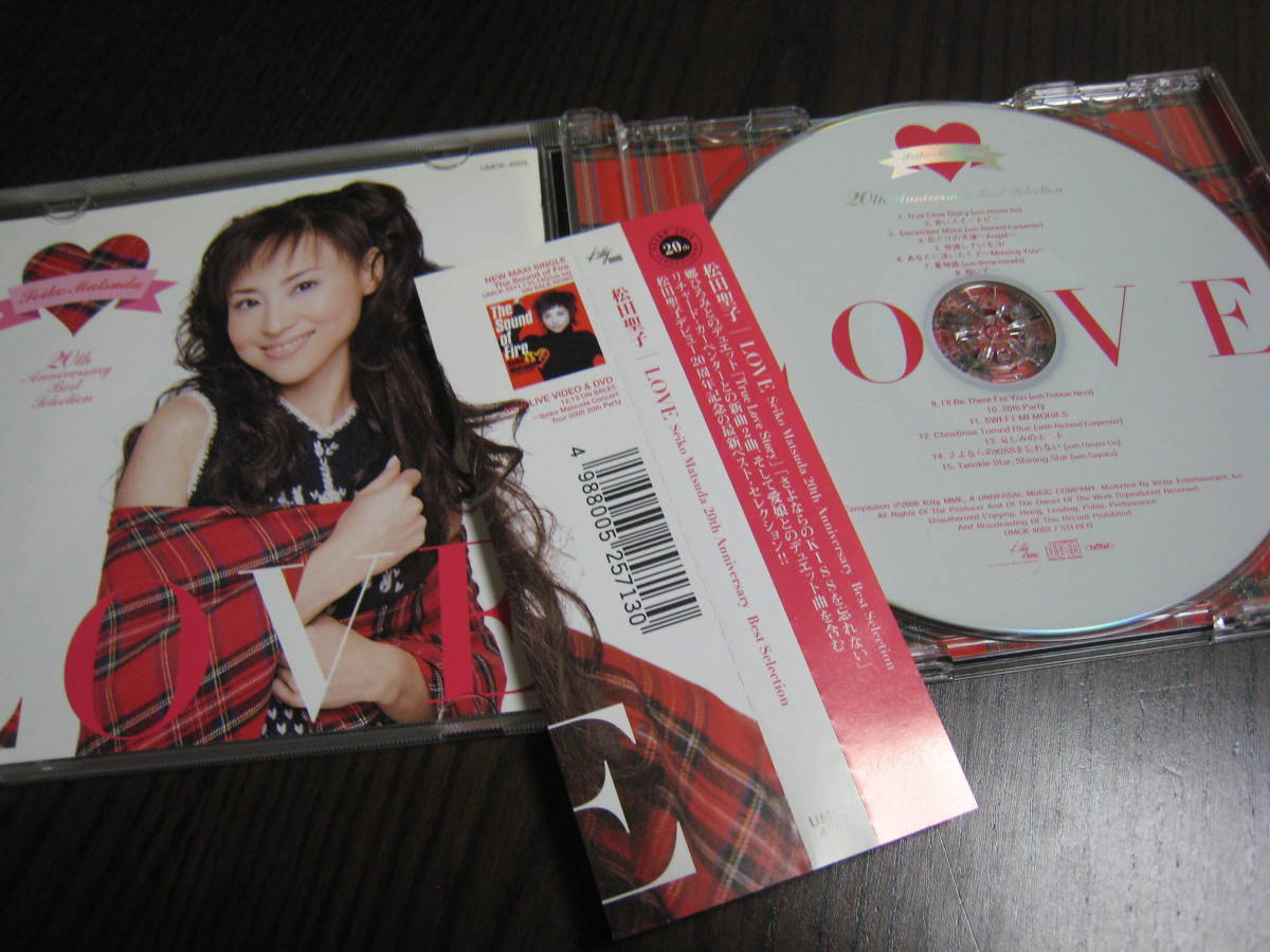 松田聖子 Cd Love th Anniversary Best Selection 郷ひろみ リチャード カーペンター 松田聖子 売買されたオークション情報 Yahooの商品情報をアーカイブ公開 オークファン Aucfan Com