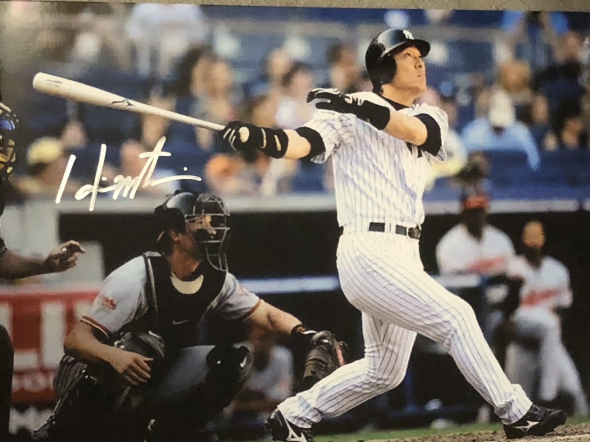 松井秀喜 Topps 直筆サイン入り - 0 DECK証明書付き 貴重/松井秀喜