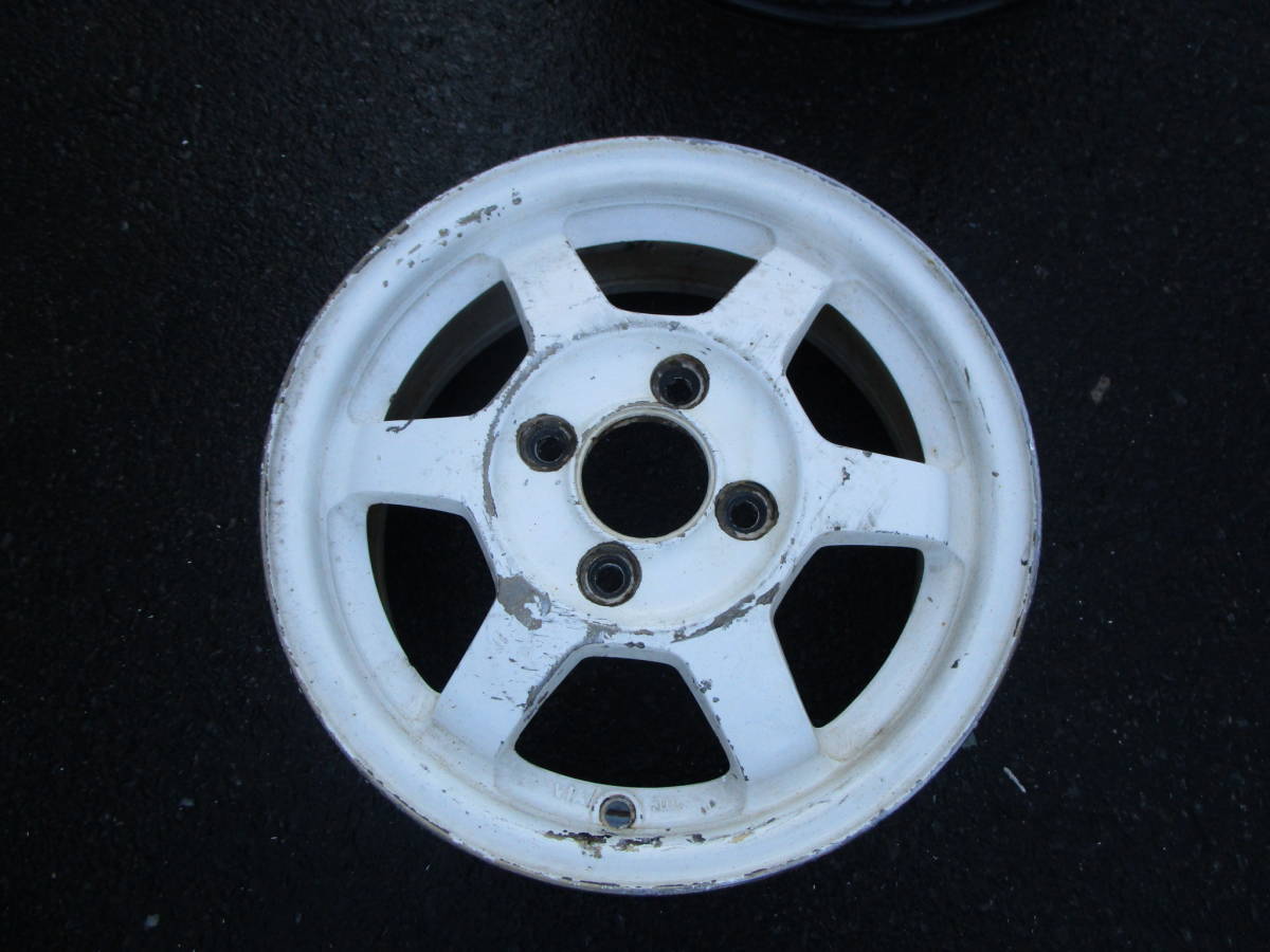 【7248】鍛造 レイズ ボルクレーシング TE37 13インチ 5J +48 PCD100 1本