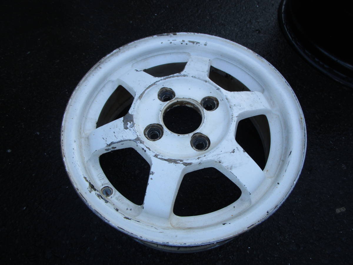 【7248】鍛造 レイズ ボルクレーシング TE37 13インチ 5J +48 PCD100 1本