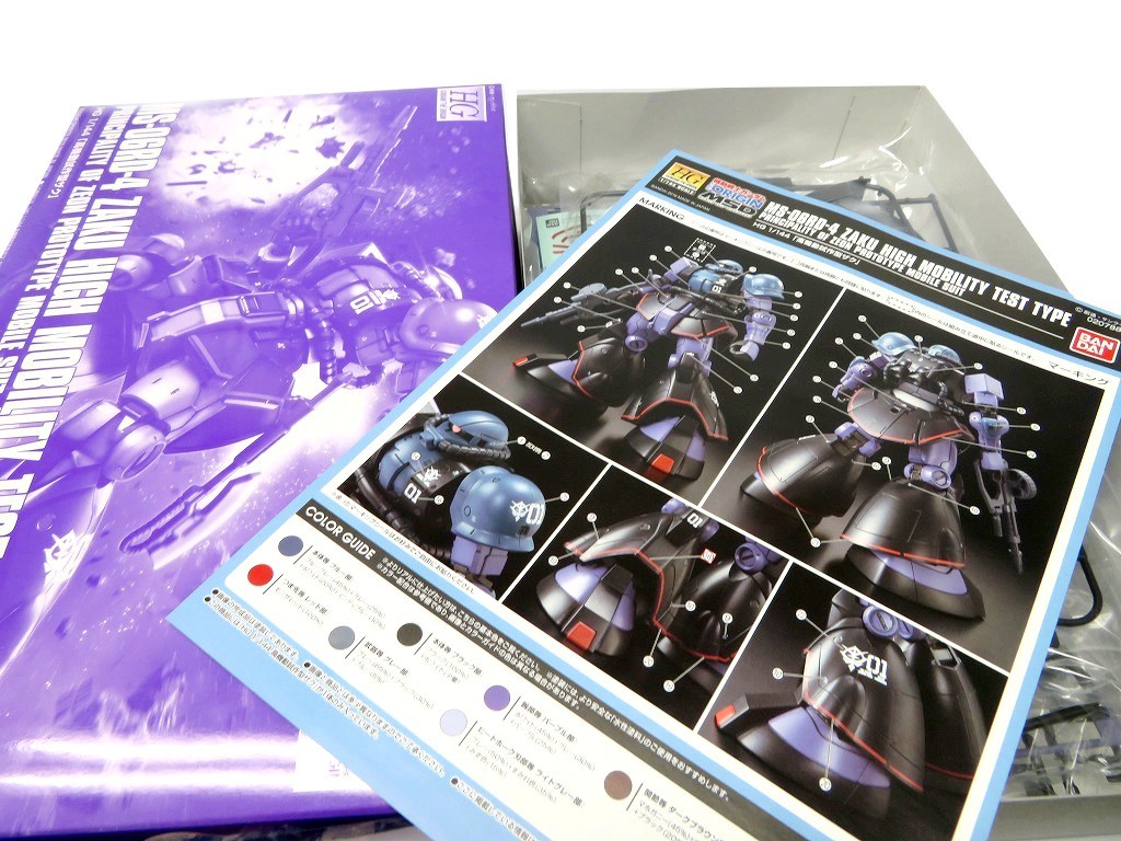 1スタ 未組立 機動戦士ガンダムorigin Msd バンダイ Hg Ms 1 アクトザク Ms 06rd 4 高機動試作型ザク 1 144 2点セット ガンダム 売買されたオークション情報 Yahooの商品情報をアーカイブ公開 オークファン Aucfan Com
