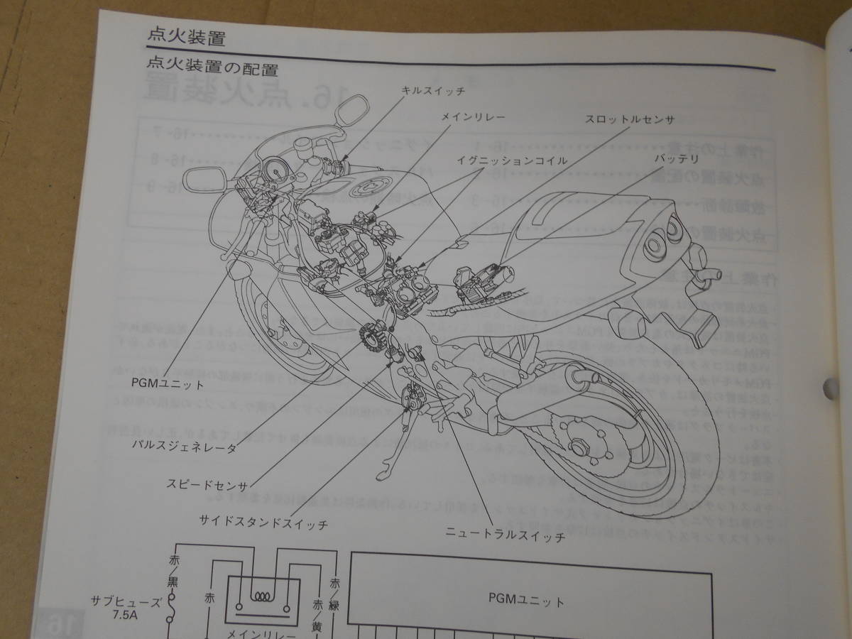 中古 NSR250R SE SP サービスマニュアル NSR250R サービスマニュアル