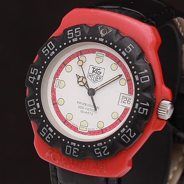 時計　タグホイヤー　TAGHEUER　385.513 1円☆正規品TAG HEUER⁄タグホイヤーQZ 385.513⁄1