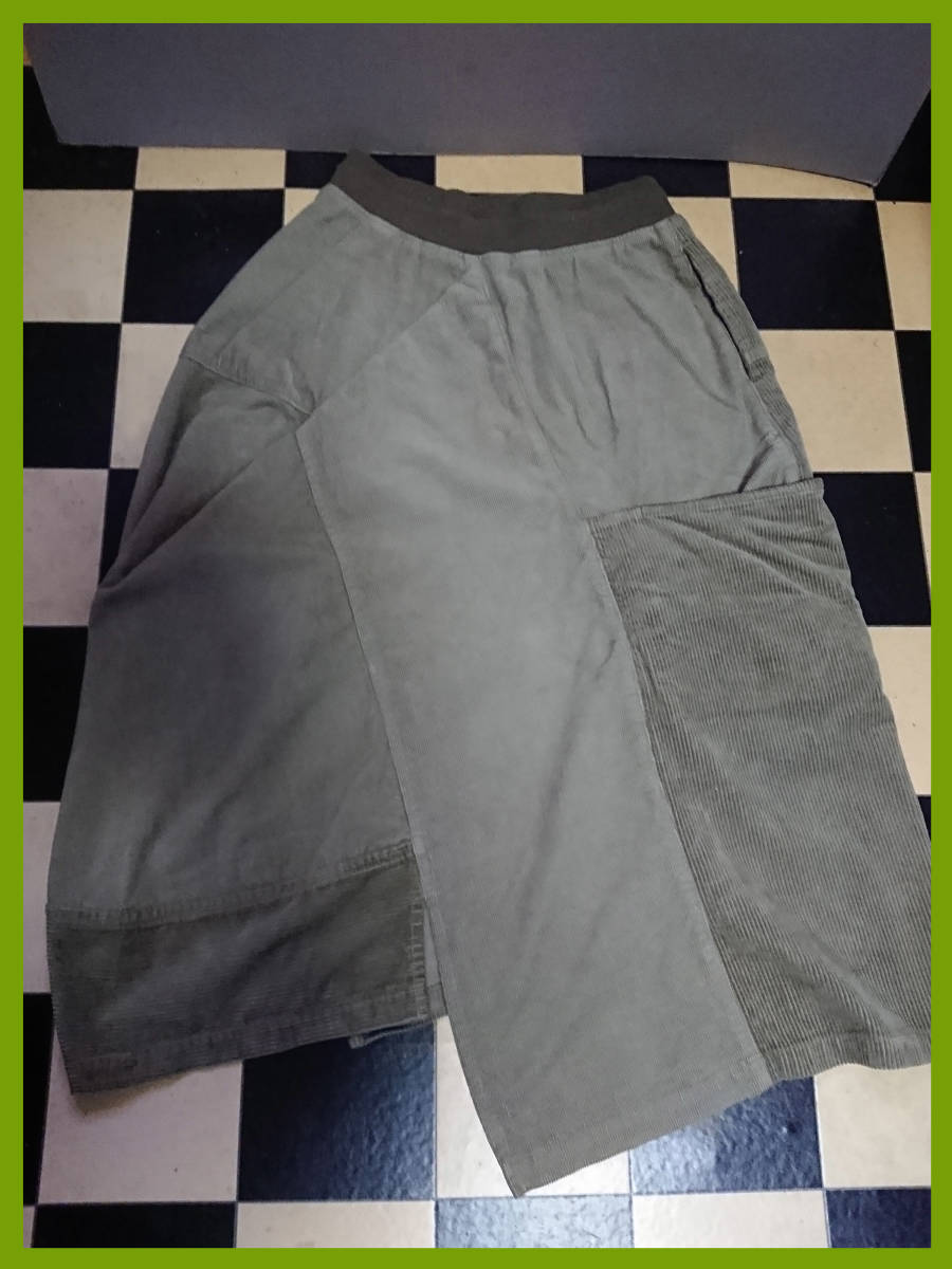 ☆メルシーボークー Lee コーデュロイスカート☆変形シルエット  