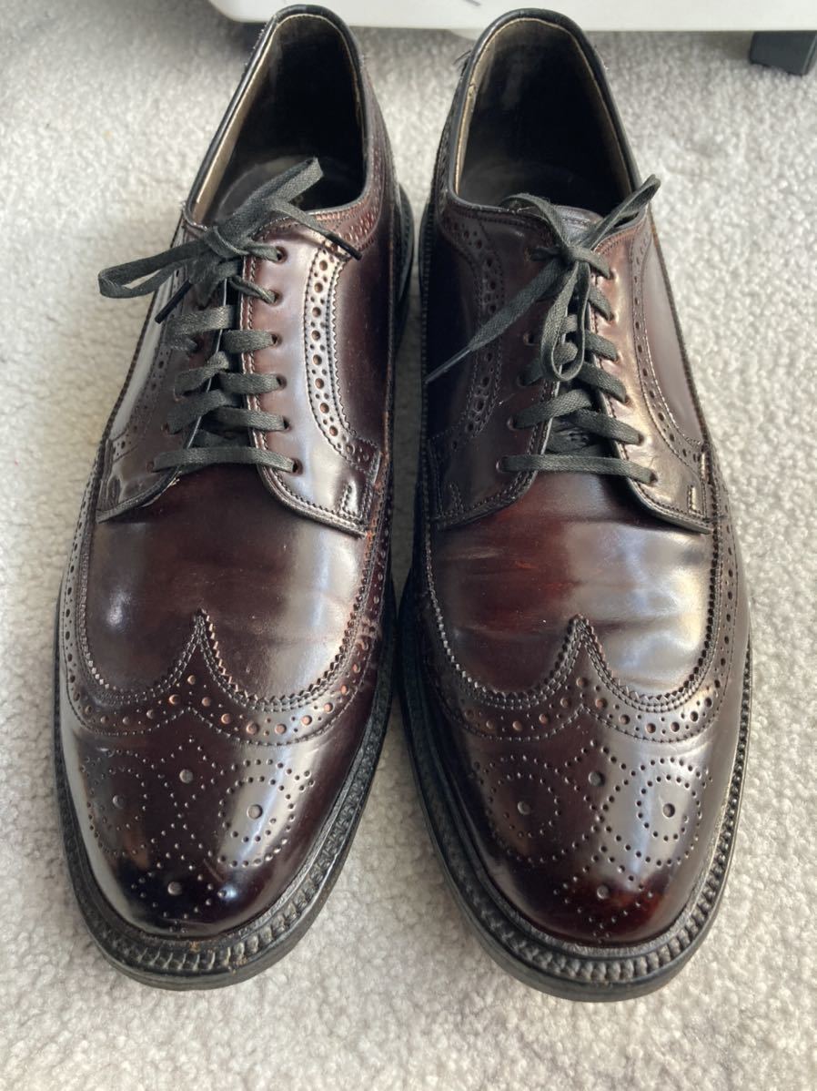 Hanover 2351 9.5D コードバン ウイングチップ L.B. Sheppard  