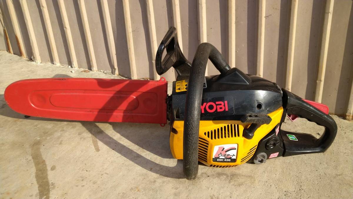 エンジンチェンソー　リョービ　RYOBI ESK-435　動作確認済み
