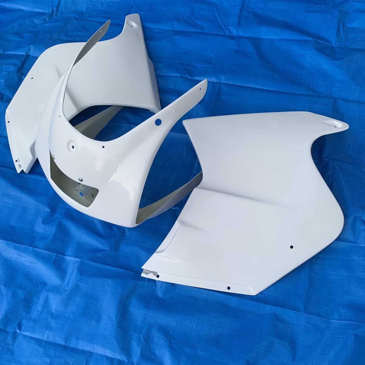 FRP製 TZM50用 4KJ 耐久タイプフルカウル ライトなし ブルー FRP製
