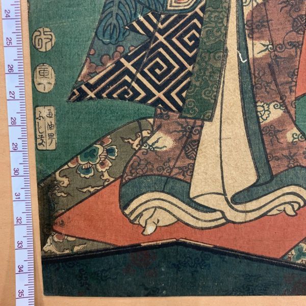 睦月 時世源氏十二ヶ月ノ内 Yahoo!オークション 画 - 豊國 浮世絵 源氏