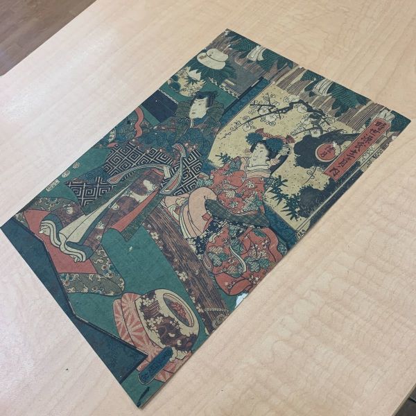 睦月 時世源氏十二ヶ月ノ内 Yahoo!オークション 画 - 豊國 浮世絵 源氏