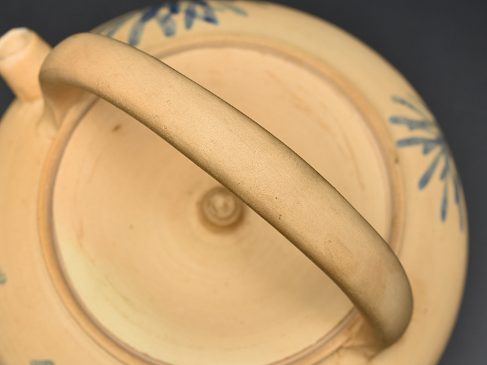 煎茶道具 京焼 煎茶器 茶道具 茶器 煎茶碗 染付 セット 急須 平安 青
