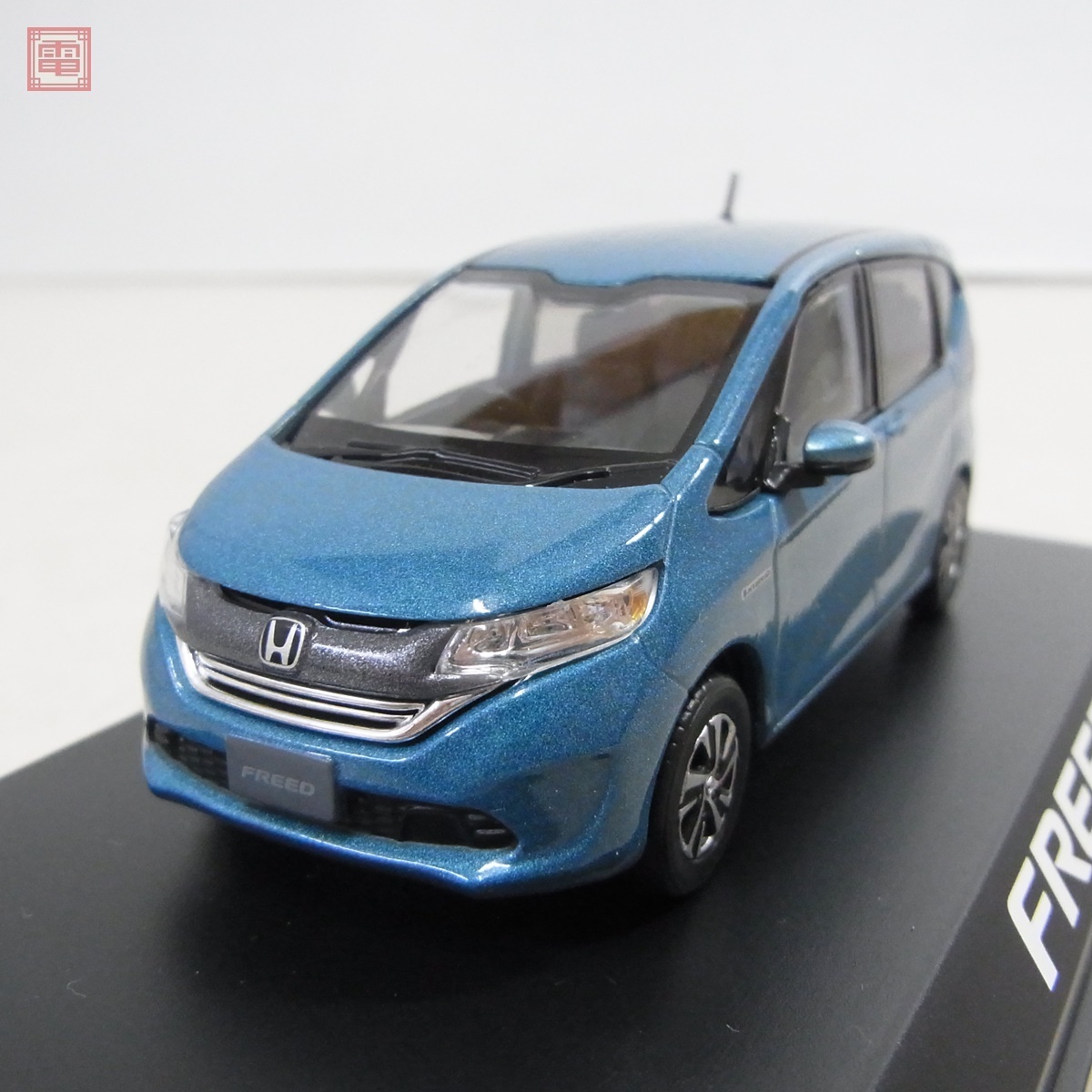 ホンダコムテック 1/43 フリード ブルー系 HONDA Commtec FREED 10の 