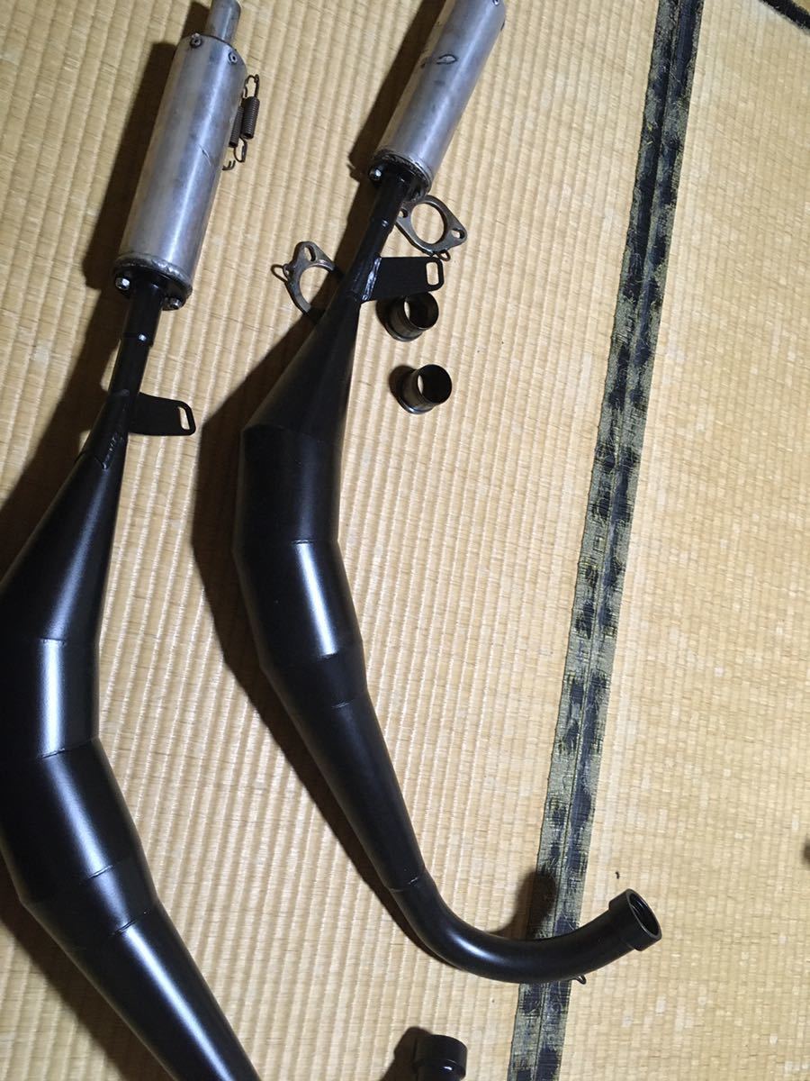 ルーニーチャンバー RG250E 当時物 検)KH400 GT380 CB400F (マフラー 