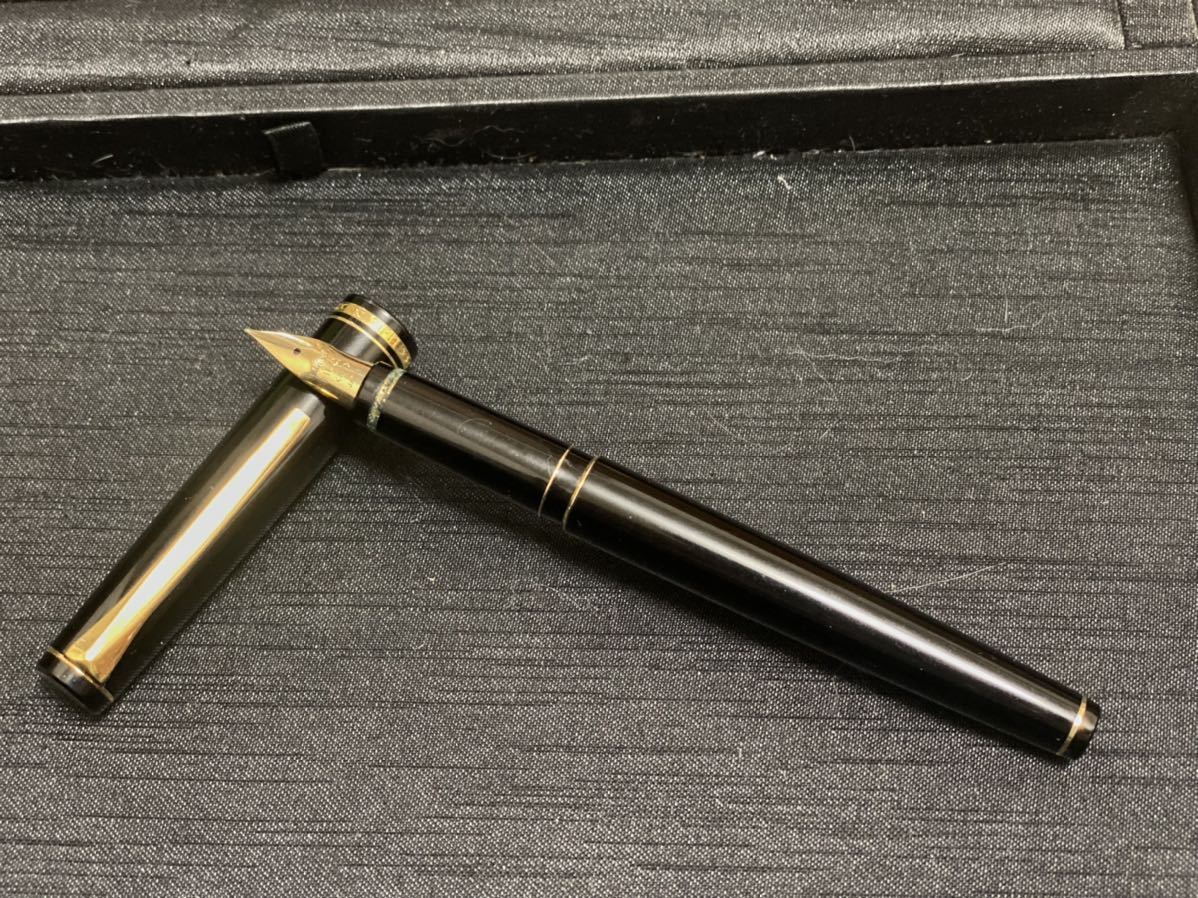 PILOT Elabo 14K 585 S-F 万年筆 黒 万年筆 エラボー パイロット S・F