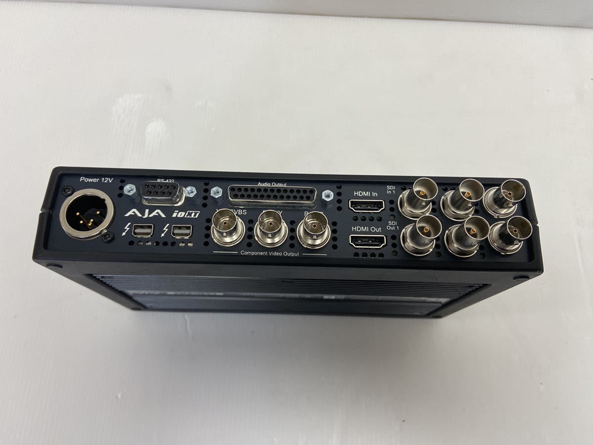 AJA io XT ビデオキャプチャ機器 動作確認済み AJA io XT ビデオ