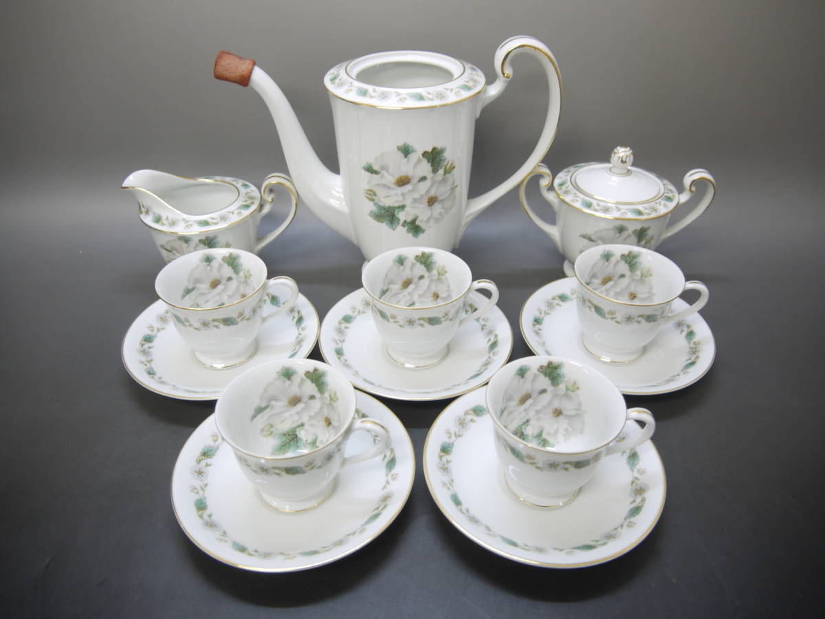 SALE，爆買い 210 Noritake NIPPON TOKI KAISHA ノリタケ ティーポット/シュガーポット/ミルクポット/カップ/ソーサー セット レトロ ビンテージ 金彩(ノリタケ)｜売買されたオークション情報、yahooの商品情報をア ノリタケ