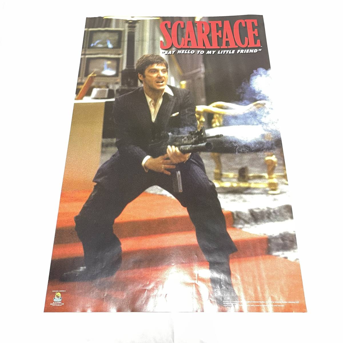 激レア】映画 スカーフェイス アル・パチーノ 1983年 当時物ポスター