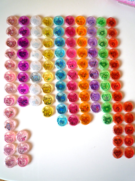 ハートキャッチプリキュア こころの種 フルコンプ95種+絵柄違い44種 ココロパフューム ポット ミラージュ タンバリン ガシャ 非売品 