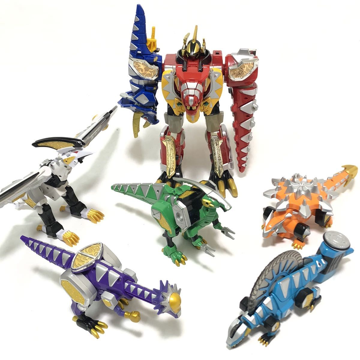 【箱付き★】爆竜戦隊 アバレンジャー 爆竜アクションシリーズ セット まとめ売り 箱付き☆】爆竜戦隊 アバレンジャー 爆竜アクションシリーズ セット