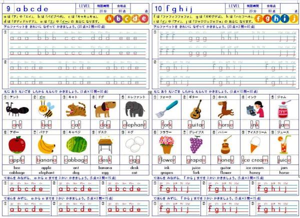 小学生向け キッズ初級英語マスター Abc ローマ字 文法 単語 小学校 売買されたオークション情報 Yahooの商品情報をアーカイブ公開 オークファン Aucfan Com