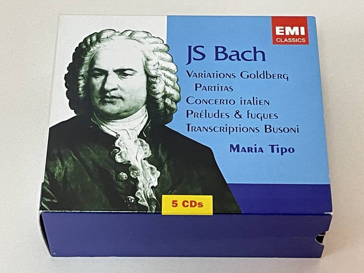 【100%新品，SALE】 5CDBOX 廃盤稀少盤 ポリーニ ミケランジェリに比肩/マリア ティーポ/バッハ ピアノ作品集成/Tipo Bach S21(器楽)｜売買されたオークション情報、yahooの商品情報をアーカイブ公開 - オークファン 器楽