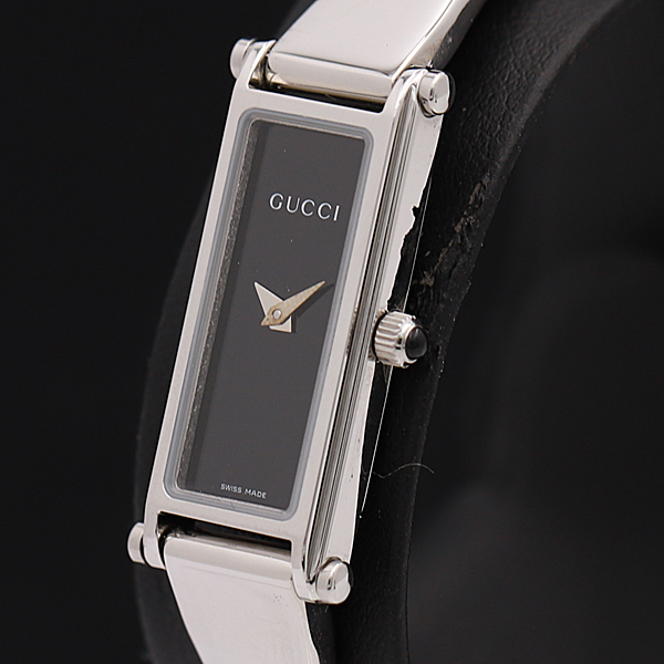 1円☆保証書付!!稼働◎美品GUCCI⁄グッチ1500L ブラック文字