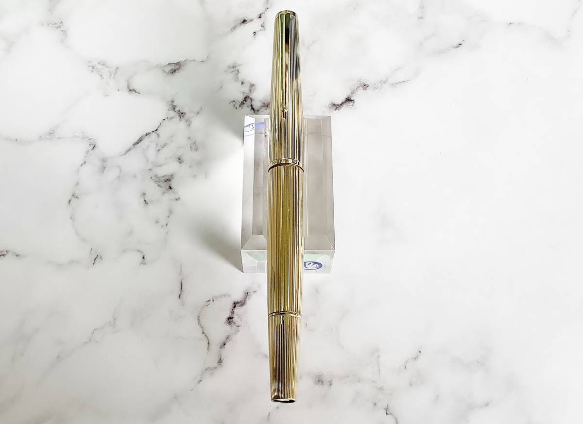未使用】 モンブラン 万年筆 1246 montblanc 廃盤モデル ペン先18k-750