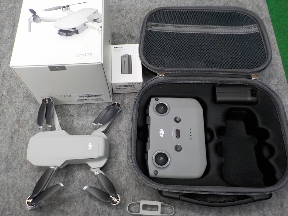 DJI MINI2 中古セット ドローン ケース 予備バッテリー付き DJI MINI2 中古セット ドローン ケース 予備バッテリー付き