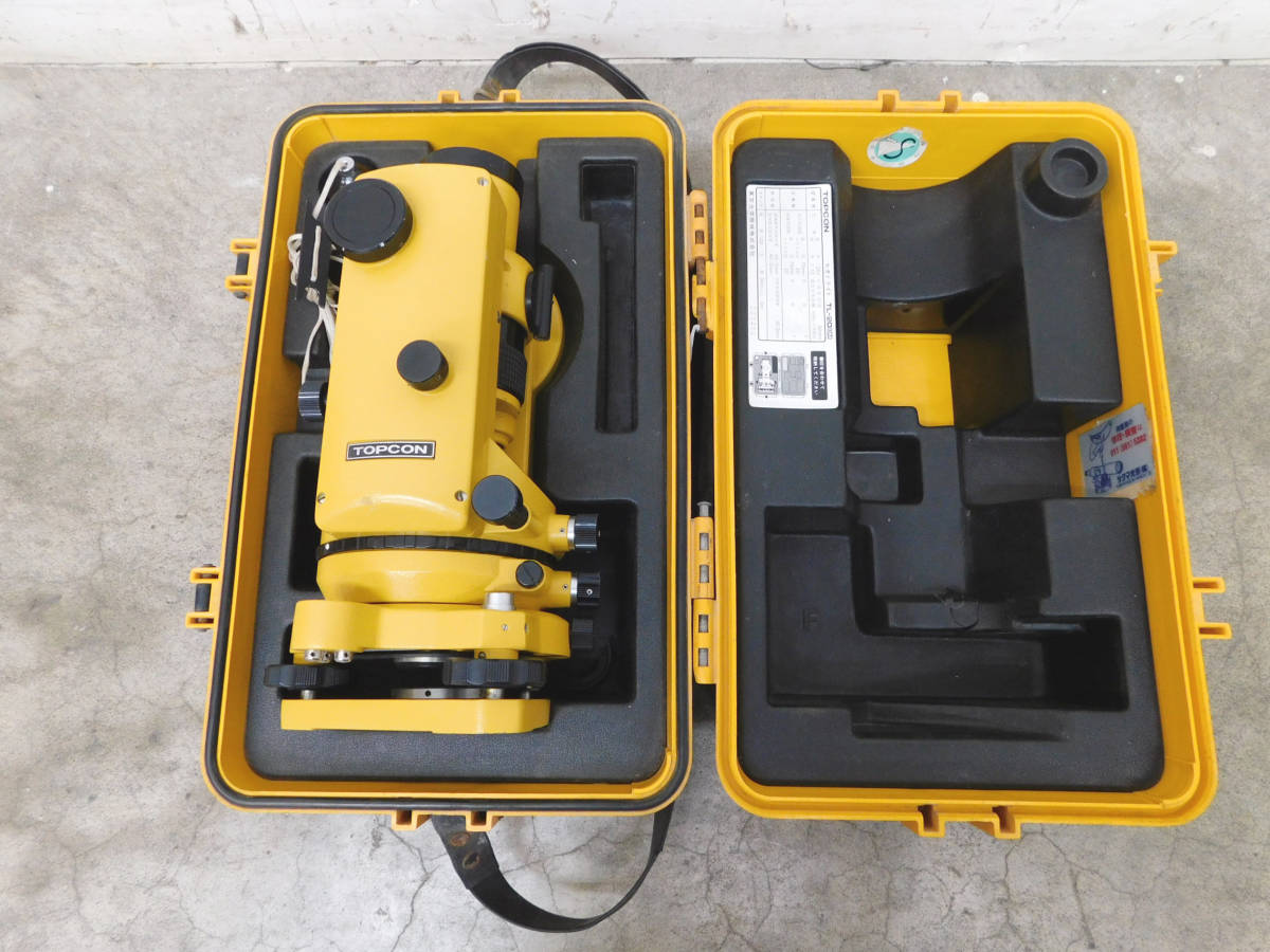 トプコン 測量機 測量｜TOPCON セオドライト 測量 TL-20F ◇ 現状販売 
