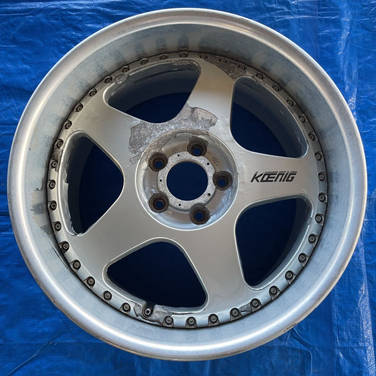 ケーニッヒ SPEED STAR 8.5j+28 114.3 深リム 2本 【公式通販】