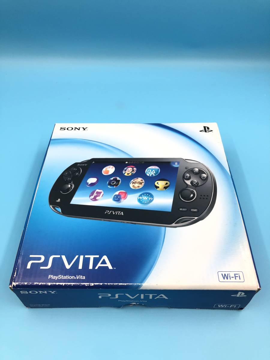 PlayStation Vita Wi‐Fiモデル クリスタル・ブラック (PCH-1000 ZA01