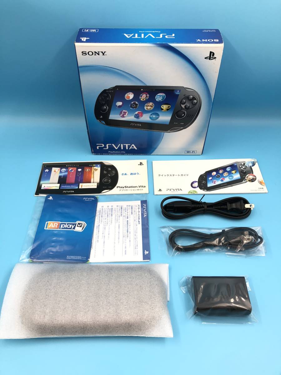 PlayStation Vita Wi‐Fiモデル クリスタル・ブラック (PCH-1000 ZA01