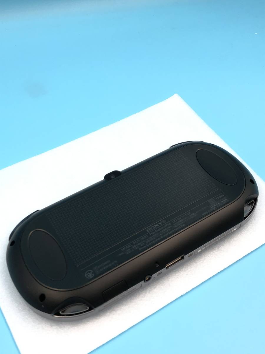 PlayStation Vita Wi‐Fiモデル クリスタル・ブラック (PCH-1000 ZA01