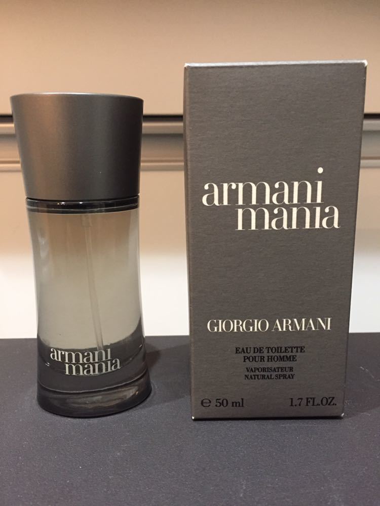 ジョルジオアルマーニ アルマーニ マニア プールオム EDT50ml 稀少銘柄 