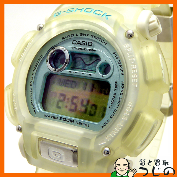 質屋 ◆1円~◆ CASIO カシオ Gショック 99年 イルクジ メンズ ウォッチ DW-9000K ◆電池交換済み◆送料600円(近畿)~◆~11/18(木)迄