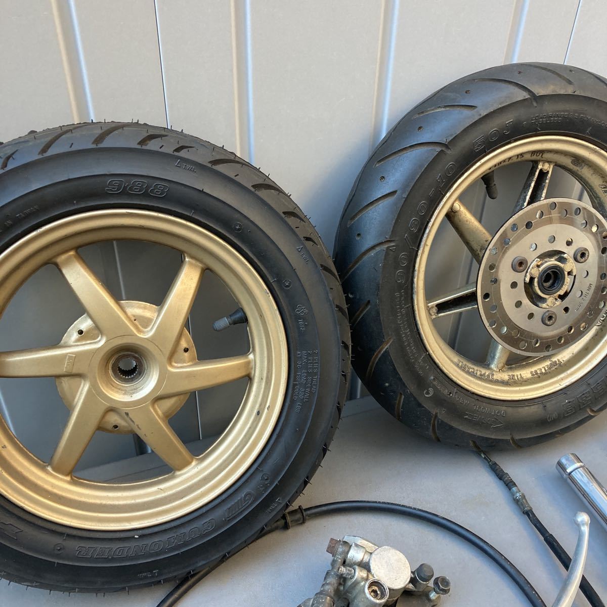 ライブディオZX AF56 足回りセット ZX スーパーDIO ライブDIO ホイール