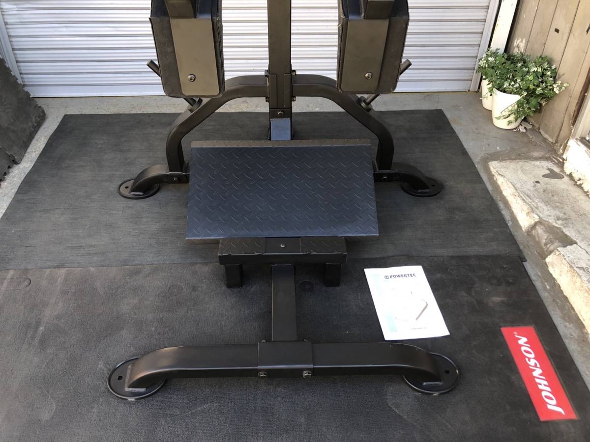 POWERTEC パワーテック レバレッジスクワット＆カーフ L-SC18 筋トレ