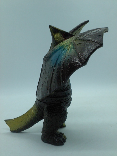 日東 ギャオス ミドルサイズ ソフビ 当時物 ガメラ 大映怪獣