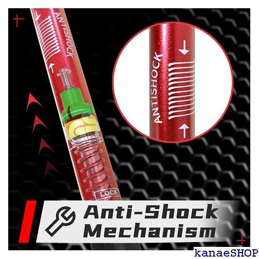 当店人気商品 TheFitLife トレッキングポール ストック 登山用ストック ウォーキングポール 2本セット 12_4