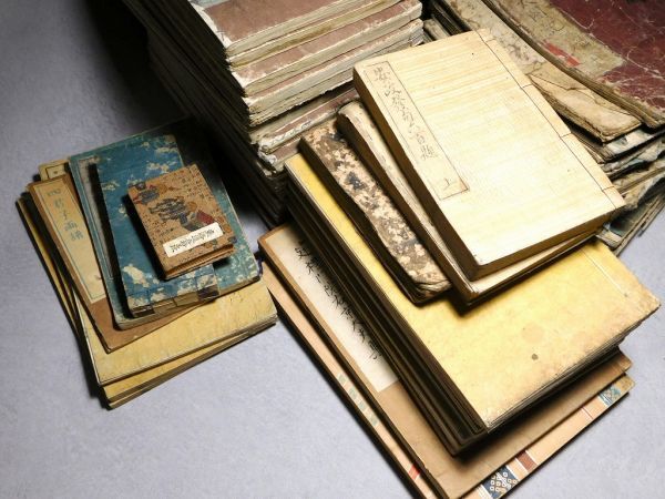 長島書店 木版画3葉入｜ 蘭繁之著・平成5年限定100部・緑の笛豆本 詩集