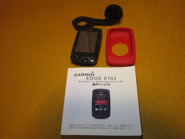 Garmin Edge 810J 未使用品 SET GARMIN/ガーミン】EDGE 810J 付属品付きUSED品 GPSサイクル