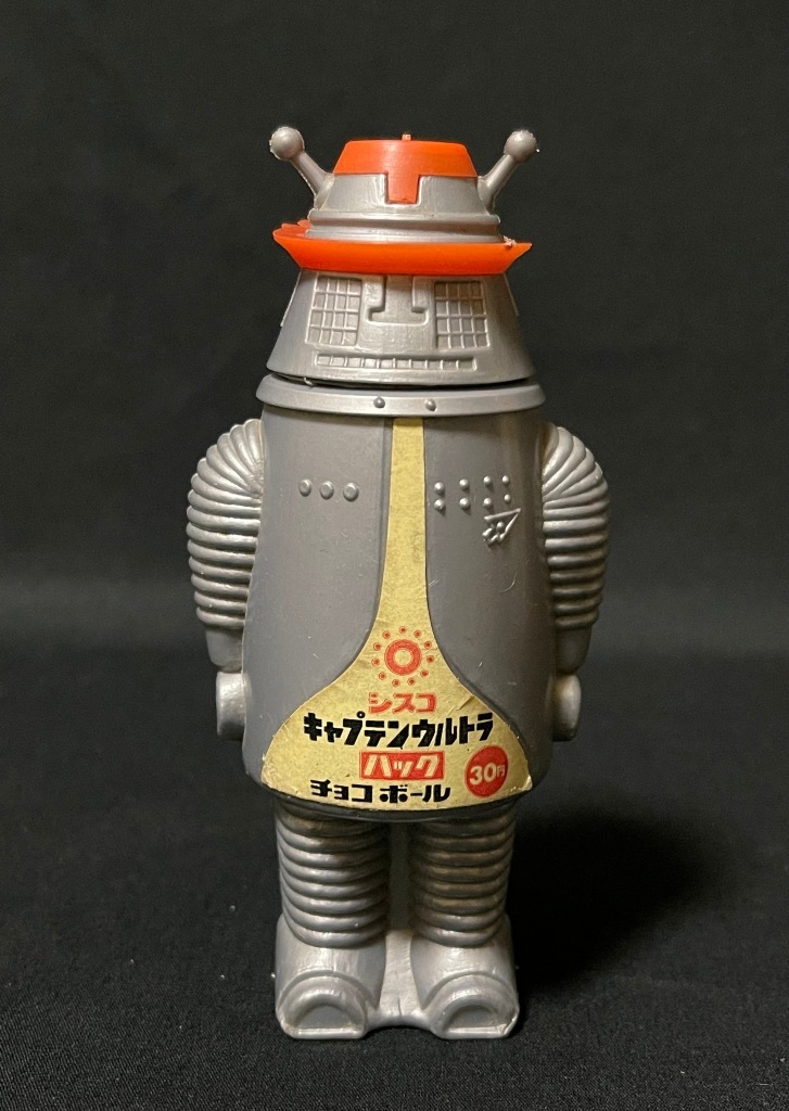 レア物】シスコ キャプテンウルトラ チョコボールロボット容器 美品 