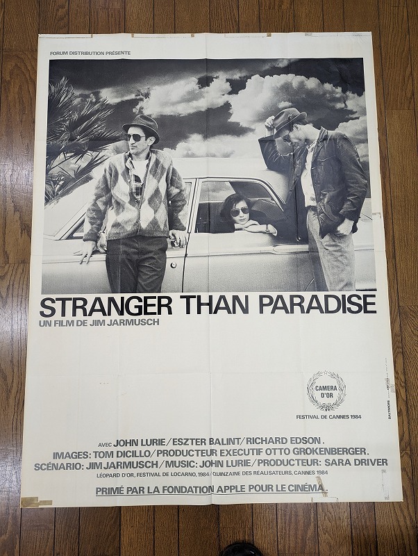 ☆M-329/フランス版特大映画ポスター オリジナル「ストレンジャー