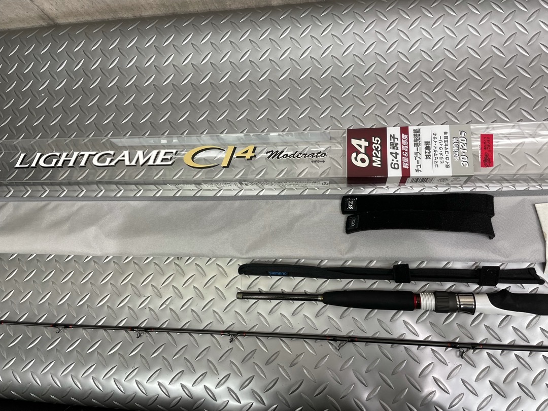 SHIMANO LIGHT GAME Cl4 Moderato 64 M235 釣り SHIMANO LIGHT GAME