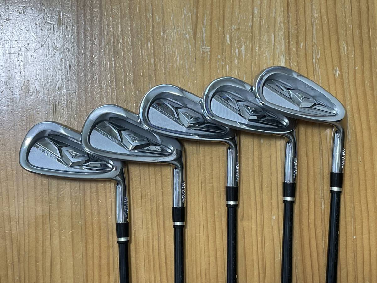 ミズノ GX フォージド アイアン★5本セット（6～9、PW）★軟鉄鍛造★MFUSION i カーボンシャフト SR★期間限定特価_1