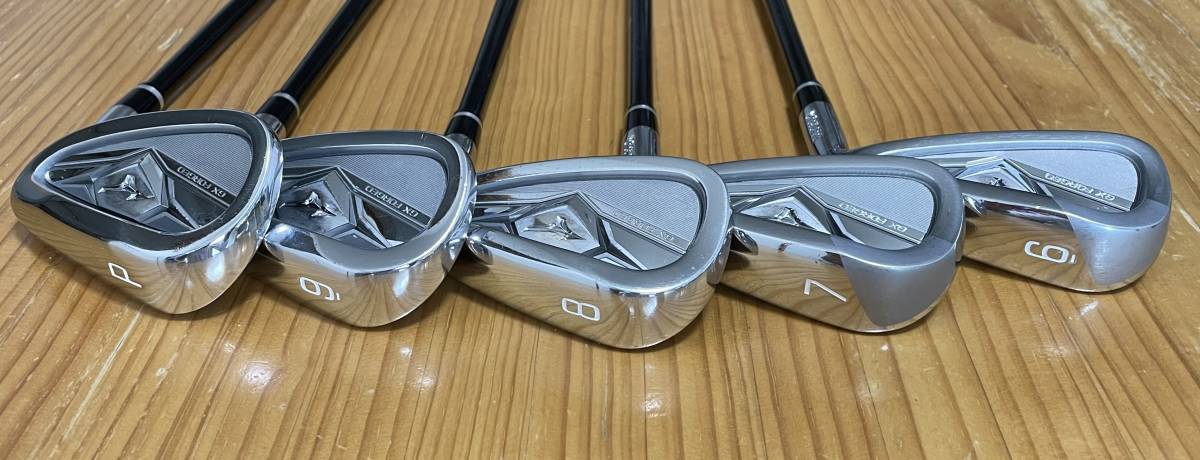 ミズノ GX フォージド アイアン★5本セット（6～9、PW）★軟鉄鍛造★MFUSION i カーボンシャフト SR★期間限定特価_2