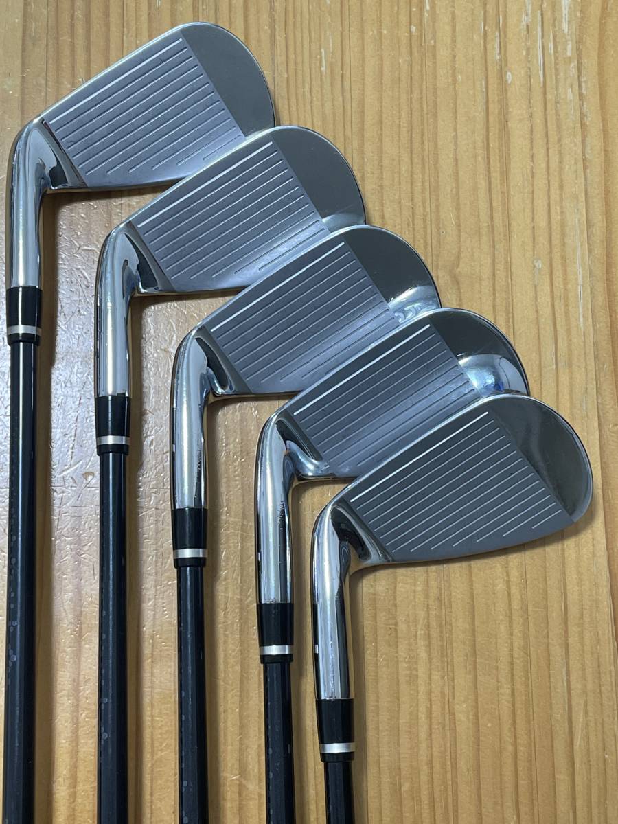 ミズノ GX フォージド アイアン★5本セット（6～9、PW）★軟鉄鍛造★MFUSION i カーボンシャフト SR★期間限定特価_3