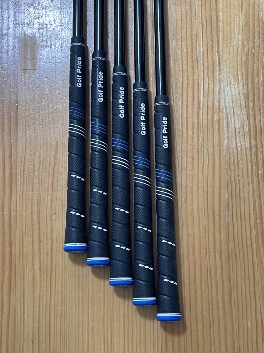 ミズノ GX フォージド アイアン★5本セット（6～9、PW）★軟鉄鍛造★MFUSION i カーボンシャフト SR★期間限定特価_5